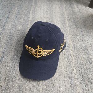 Breitling Watches Embroidered Cotton Adjustable Strapback Logo Hat Ball Cap